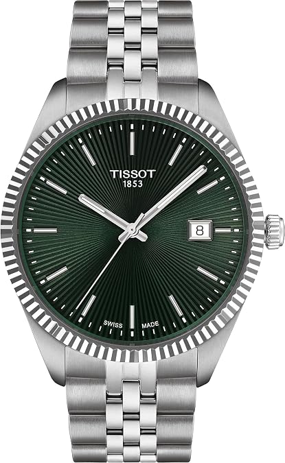 Tissot Ballade, Swiss Quartz, 40mm, Green Dial, Mens Watch