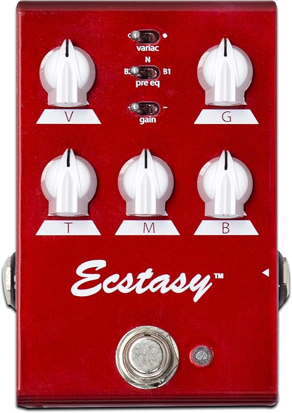 Bogner Ecstasy Red Mini Overdrive Pedal