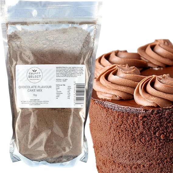 Select Chocolate Cake & Cupcake Mix, 1kg, Easy, Reliable, Delicious, Bakes For Celebration Sponge Cakes, Made in UK