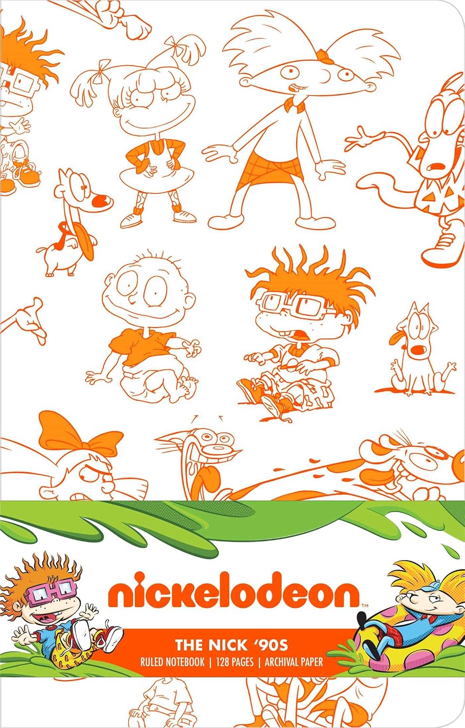 The Nick 90s Ruled Notebook 90s Classics Paperback January 8, 2019