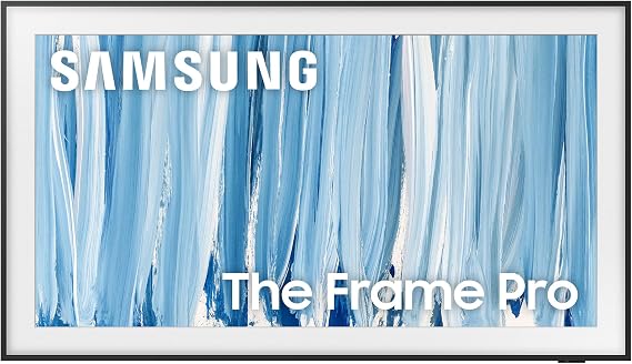 Samsung 55-Inch Class The Frame Pro LS03HW Series Samsung Vision AI Smart TV (2026 Model, 55LS03HW) Glare Free with Neo QLED, Wireless One Connect, Slim Fit Wall Mount Included, Alexa Built-in - Vi...
