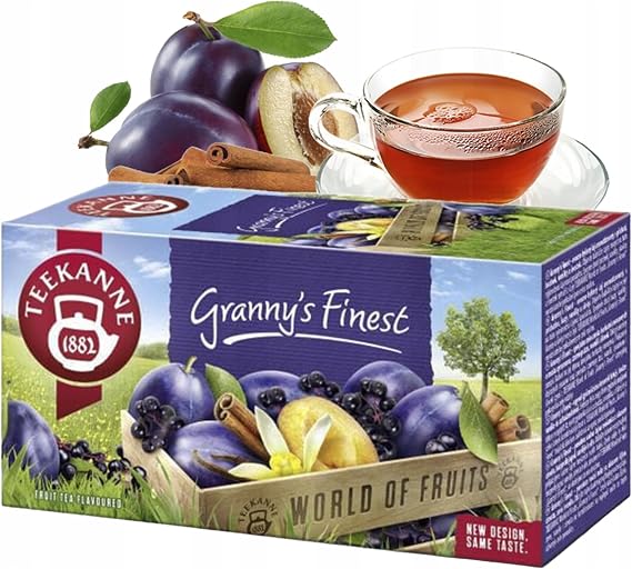 Teekanne Granny’s Finest Fruit Infusion Tea, 20 Tea bags