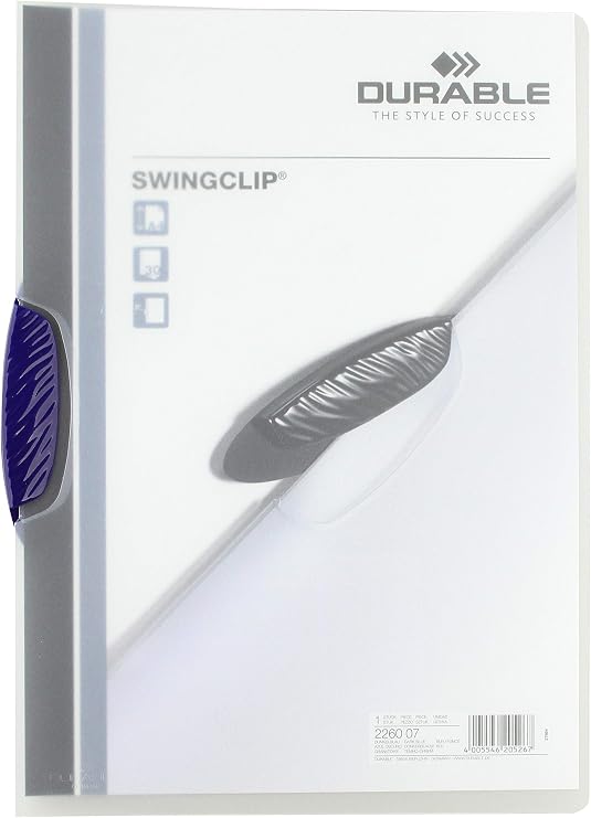 Durable 2260 Swıngclıp 30, Lacivert, 1 Adet