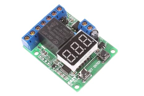 NOYITO Voltage Relay Module Upper Lower Limit Detection Control Switch Off ON Over Voltage Protection Battery Charge Discharge Timing (12V)
