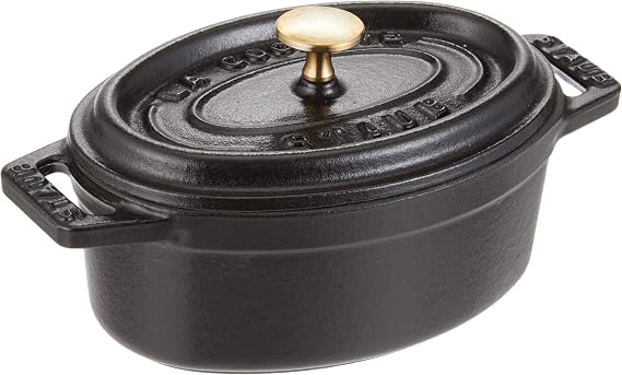 STAUB Mini Cocotte, Cast Iron, 11 cm, 0.25 L, Induction, Made in France