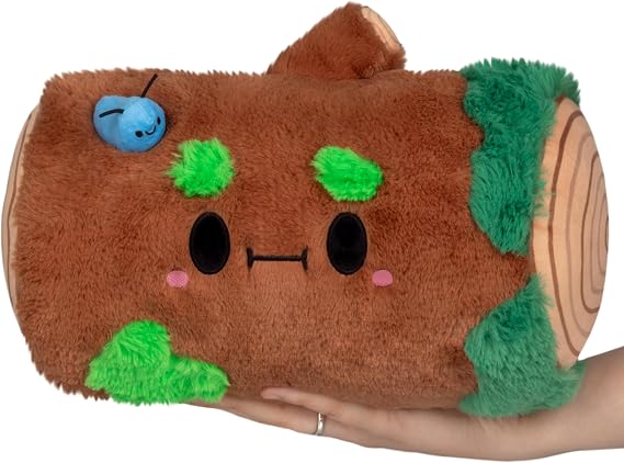 Squishable - Mini Log - Garden Collection - 11.5 in - Soft Toy Collectible Stuffed Animal