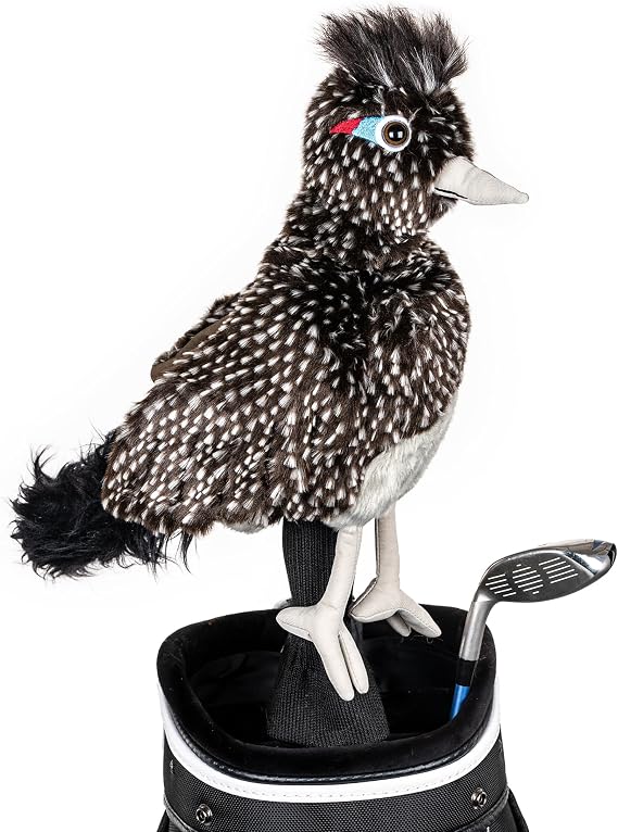 Daphne's Headcovers Road Runner Driver Headcover | Premium Driver Headcovers | Funny Golf Club Covers | Stylish Protection for Your Clubs | Men's Golf Gear | Driver Headcover for Men and Women