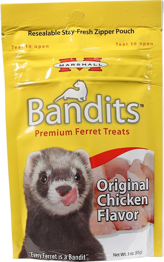 Marshall Bandit Ferret Treats, Original Chicken
