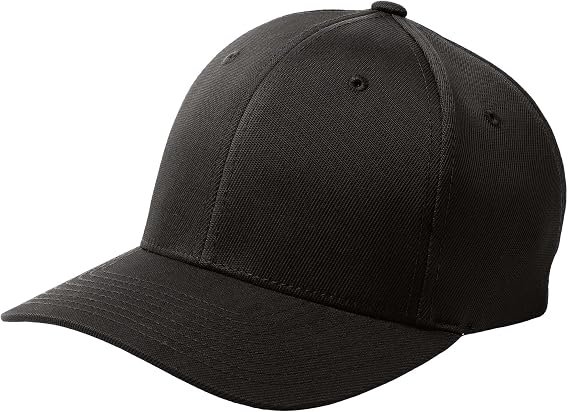 SPORT-TEK Unisex Flexfit Cool & Dry Poly Block Mesh Cap | Moisture Wicking Fitted Hat for Men & Women, Breathable Mesh