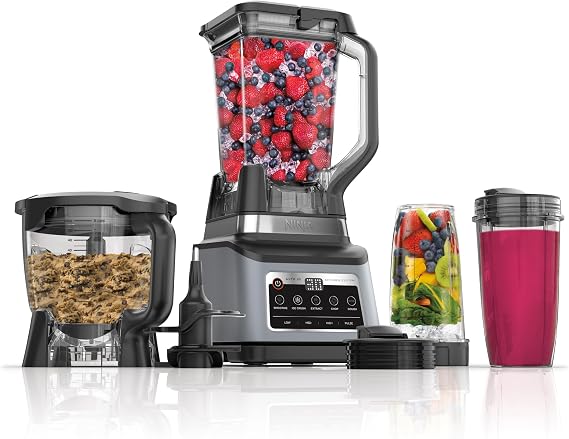 Ninja BN801 Professional Plus Kitchen System, 1400WP, Auto-iQ, Grey
