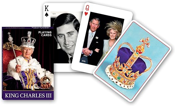 Piatnik Playing Cards - King Charles III