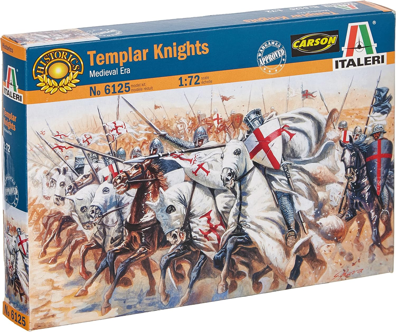Italeri 6125S - Medieval Knights Templar ERA