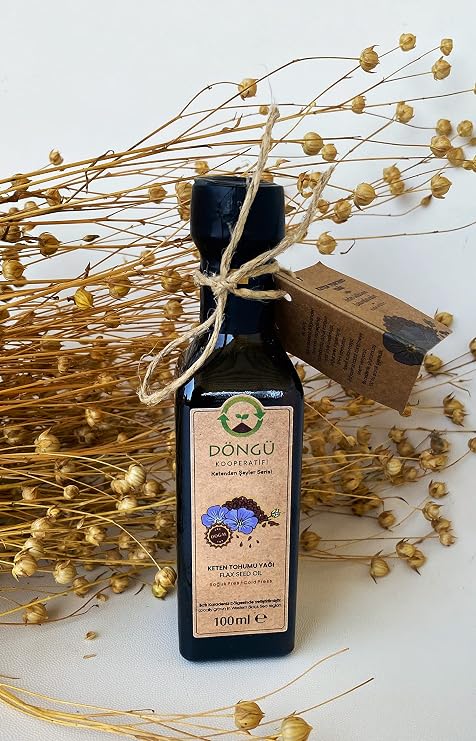 Cycle Cooperative 100% Domestic Natural Cold Pressed Flaxseed Oil