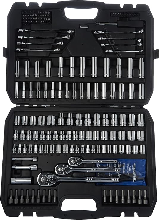 Amazon Basics Socket Set (201 Pieces)