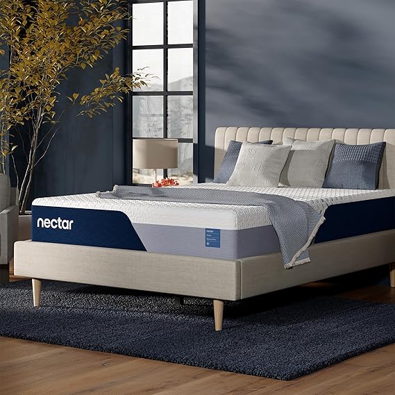 Nectar 12 Memory Foam Mattress, Full, Medium Firm,