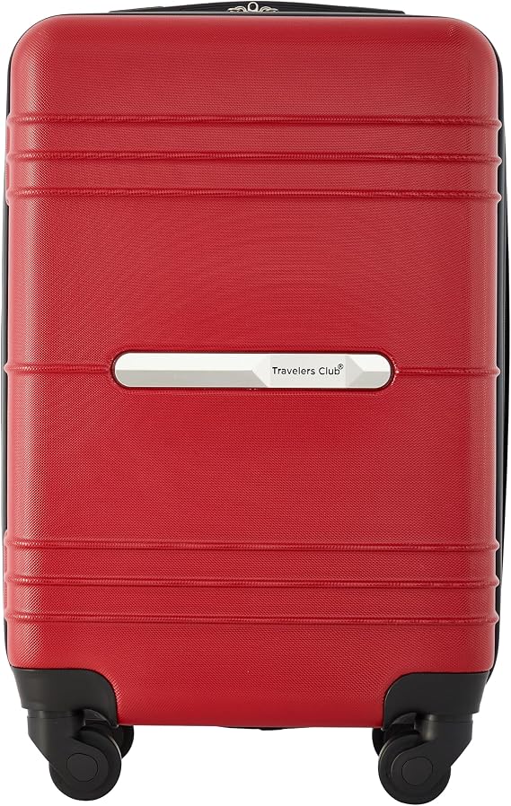 Travelers Club 22" Richmond Spinner Carry-On Luggage, Red