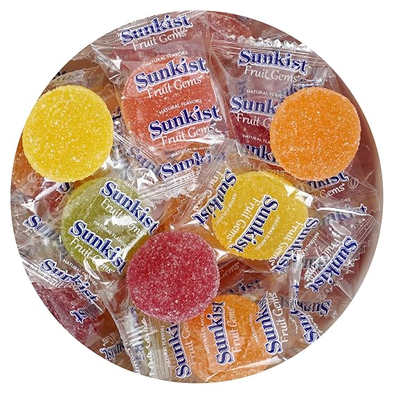 SunkistFruit Gems, 1 Pound Bulk Bag