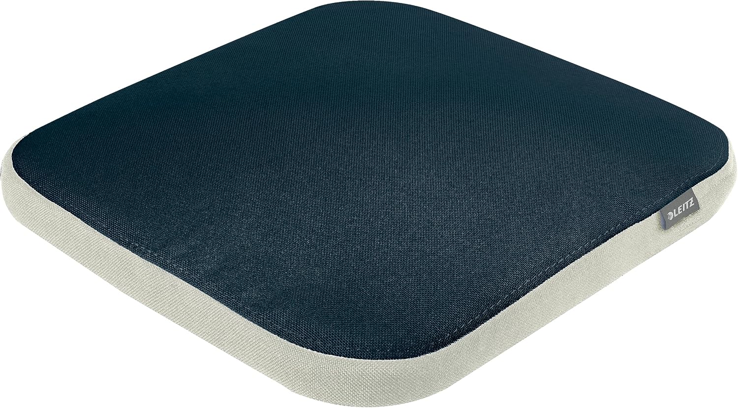 Leitz Ergo Active Balance seating cushion, ergonomic airbag for office chairs, optimum sitting posture and sciatica relaxing, supports body posture, Ergo-Series, fabric cover velvet gray,