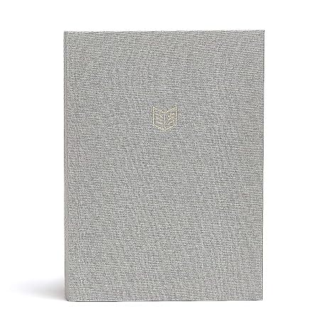 CSB She Reads Truth Bible, Gray Linen Cloth Over Board, Black Letter, Full-Color Design, Wide Margins, Notetaking Space, Devotionals, Reading Plans, Easy-To-Read Bible Serif Type