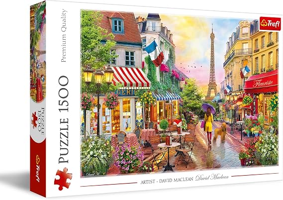 Trefl Charming Paris - 1500 Piece Puzzle 33.5"x22.8"