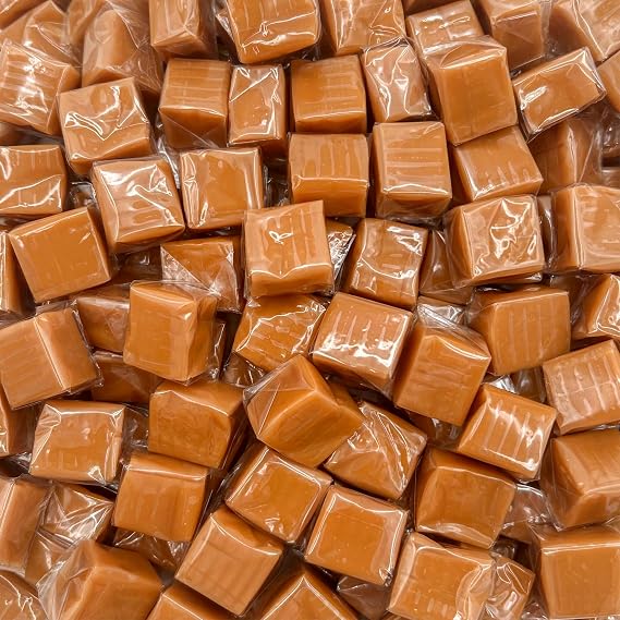 Caramel Candy, Caramels Individually Wrapped, 2 Lb Bag