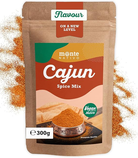 Cajun Seasoning Monte Nativo (300g) - Cajun Spice Mix
