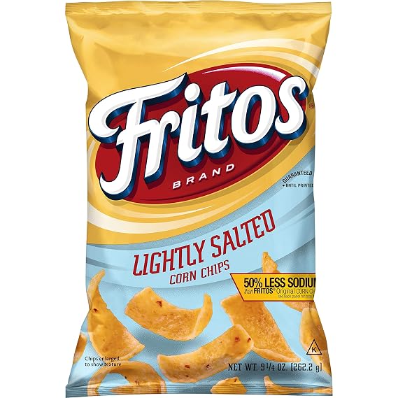 Fritos Corn Chips, Lightly Salted, 9.25oz Bag