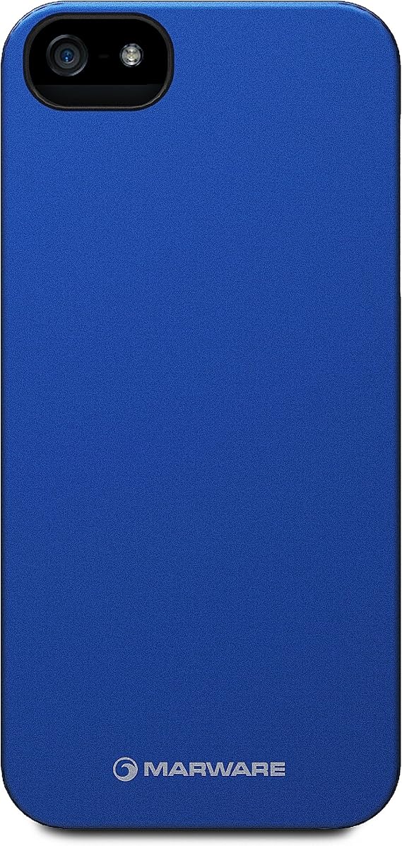 Marware ADMS1016 Microshell Case for iPhone 5 - 1 Pack - Retail Packaging - Blue