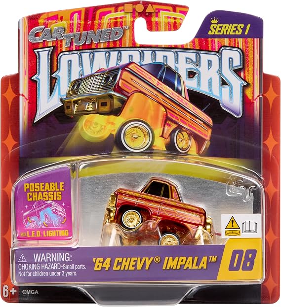 Low Rider Series 1-1964 Chevrolet Impala Candy Red