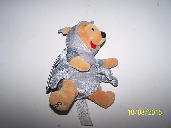 WINNIE THE POOH Millennium Bug 7" Plush Beanie