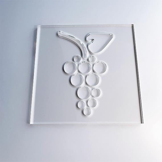 Phocaea Grapes Router Template, Acrylic Template, Woodworking Router Template