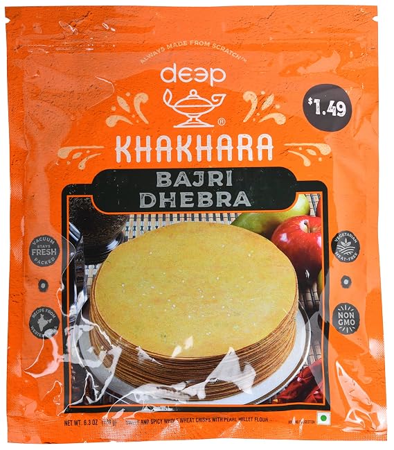 Deep Khakhara Bajri Dhebra Khak hra 7 oz
