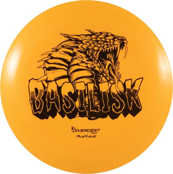 Divergent Discs Basilisk Long Range Disc Golf Driver in MaxValue Plastic
