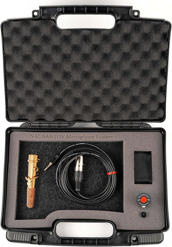 Soprano Saxophone Microphone NCM 8X SS Set | Pickup System, Cable, Neck