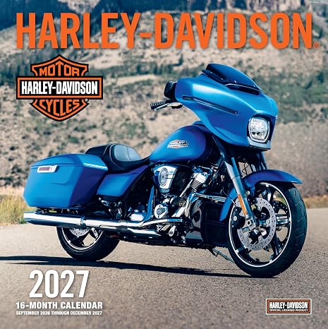 Harley-Davidson 2027 12x12: 16-Month Calendar--September 2026 through December 2027