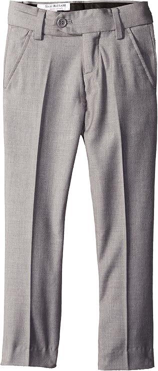 Isaac Mizrahi Boys' Slim Wool Blend Slim Pant