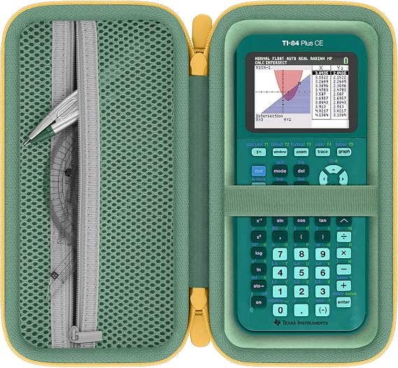 Hard Case for Texas Instruments TI-84 Evo/TI-84 Plus CE Calculator