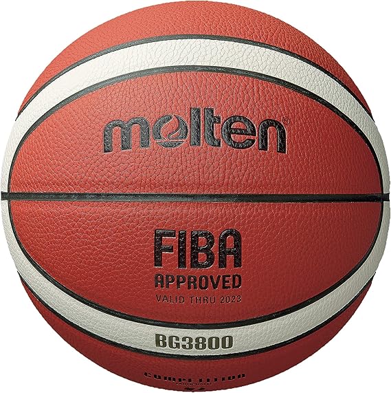 Molten Basketball, FIBA Approved, Adult, 1 Set, 1 Piece, 28.5 inches