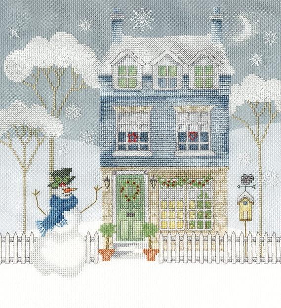 Bothy Threads Cross Stitch Kit - Home for Christmas