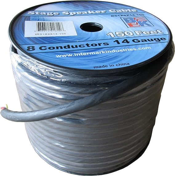 Blast King Stage and Studio Speaker Cable (IRS1X8X14-150)