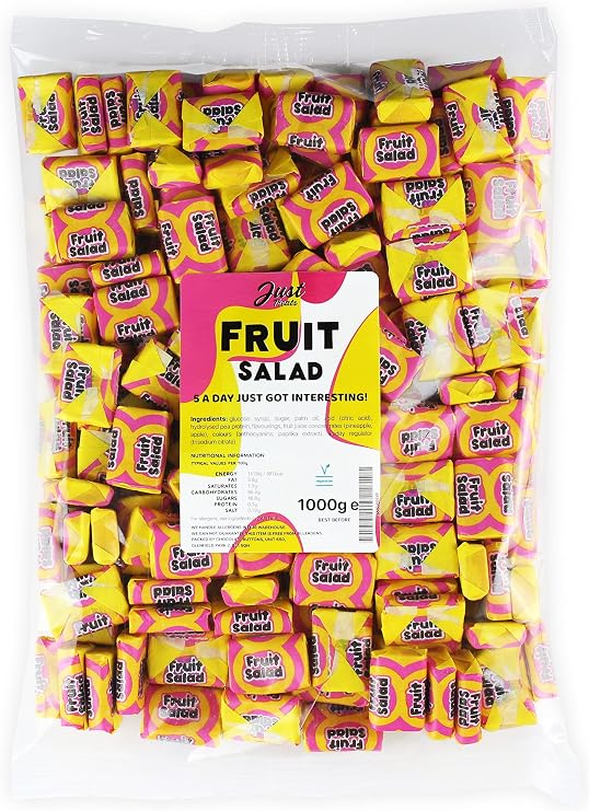 Just Treats Fruit Salad Chews (1 Kilo Party Bag)…