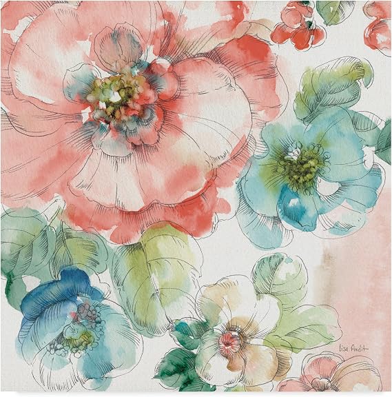 Trademark Fine Art WAP04985-C2424GG Lisa Audit Fine Wall Decor Art, Multicolor