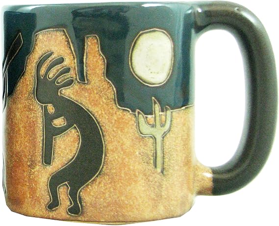 Mara Stoneware Mug - Desert Kokopelli - 16 oz