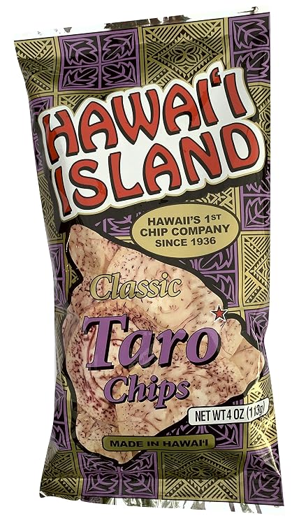 Atebara's Hawaii Island Taro Chips