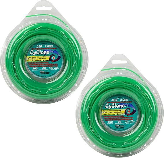 Desert Extrusion Cyclone CY080D1/2 Trimmer Line (2-Pack) - Made in USA