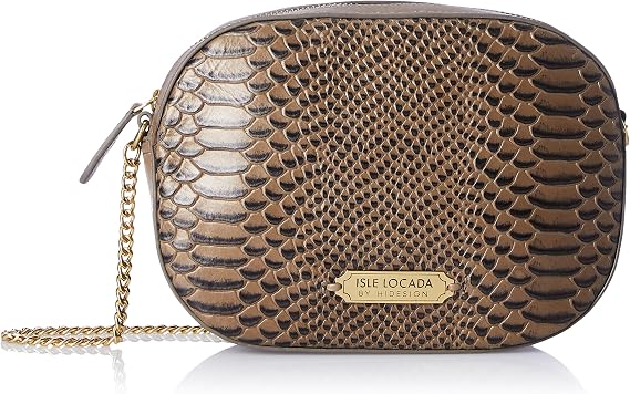 Isle Locada by Hidesign Women's Travel Leather Lightweight Crossbody Handbag Sling