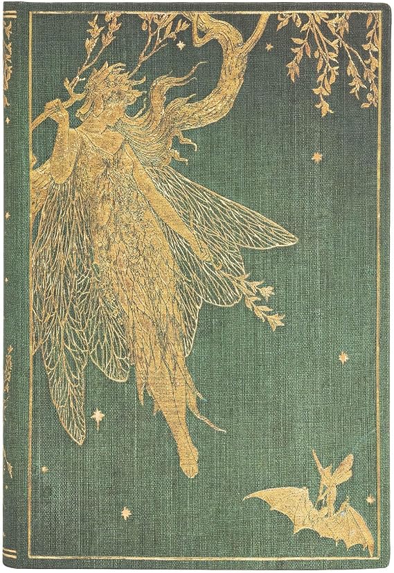 Paperblanks Lang’s Fairy Books, Olive Fairy Mini, Ruled Notebook