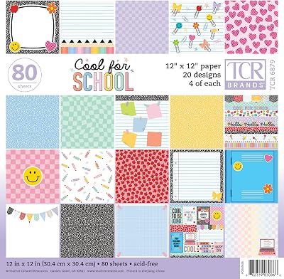 Teacher Created Resources Cool for School Project Paper TCR6879