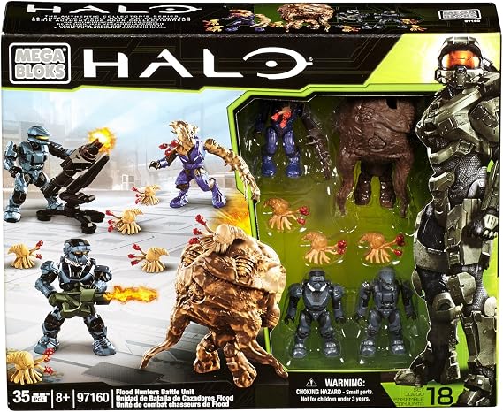 Mega Bloks Halo Flood Hunters Battle Unit