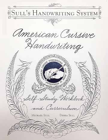 American Cursive Handwriting